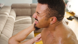Noir Male: Wild Guy-on-Guy Pounding