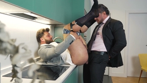 menatplay: Walking through with a hard on