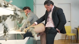 menatplay: Walking through with a hard on