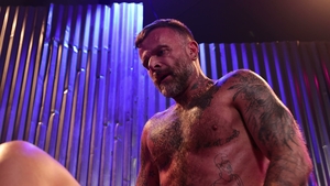 Hairy Hollywood Daddy Slides into Kyle