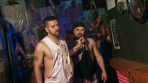 Men's Room Misdeeds: Two Johns, One Hole