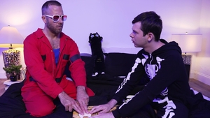 Seducing My Stepdad on Halloween Night