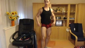 americanmusclehunks: Wolfman Whacking Off