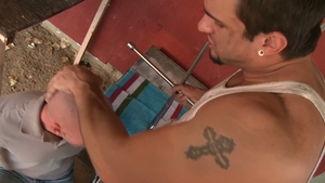 Men: Shaved and Tied: One-on-One Fun