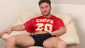 Black Cums All Over Michael in Uniform