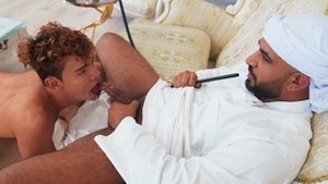 Feet Worship with Hookah: Austin & Jafar
