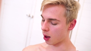 Twink Stretches Out for Self Pleasure
