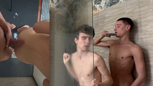 Boyfriend goes raw to breed his twink