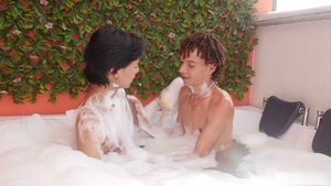 Diamond gets rimmed then pounded raw