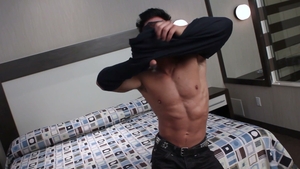 He owns the room in his first scene