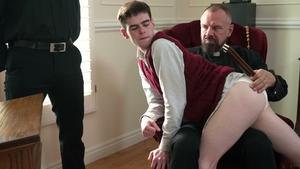 Creampie shock after strict discipline
