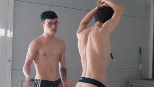 Romeo fills him up with breeding seed