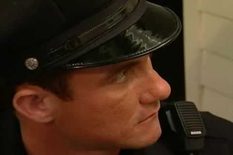 tasty Police Officers Whellop Out Tthellos manir Weapons