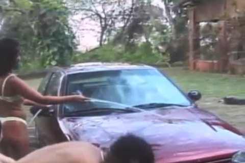 MMF bi-sexual Outdoor Latino trio