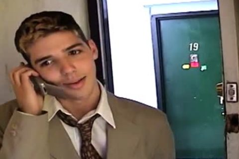 fine Latin twink jerks himself off for us