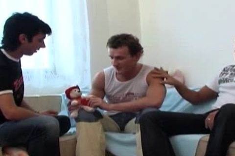 Three boyz banging On sofa