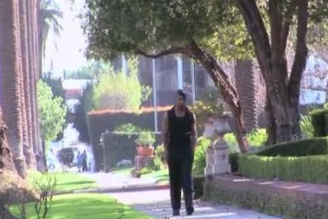 dark chap Licks White butt After Getting His cock Sucked And bonks chap's butt