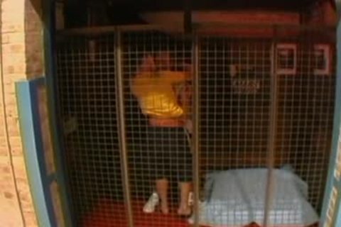 guy sucks and gets driled in a elevator