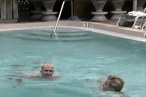 Good fuck next to blond haired